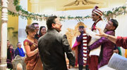 Hindu wedding Vara Jaya Maalaa